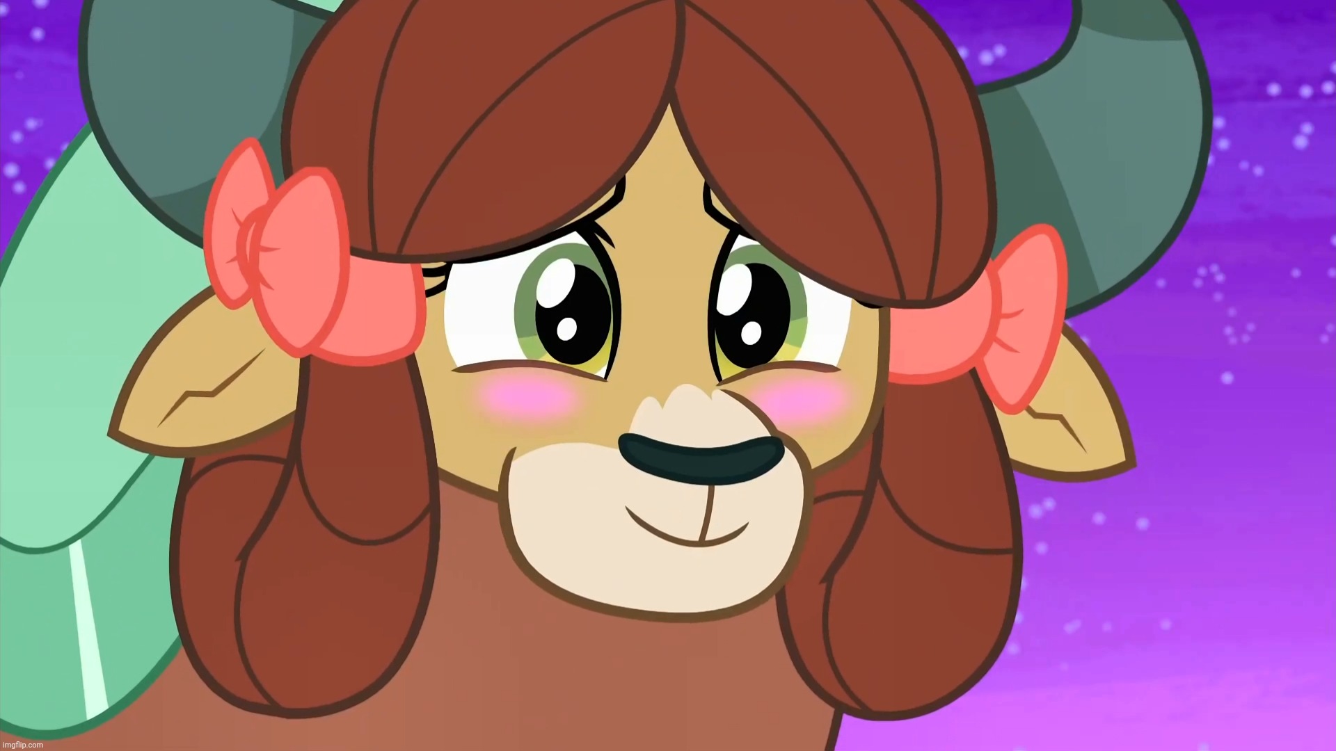 Blushed Yona (MLP) | image tagged in blushed yona mlp | made w/ Imgflip meme maker