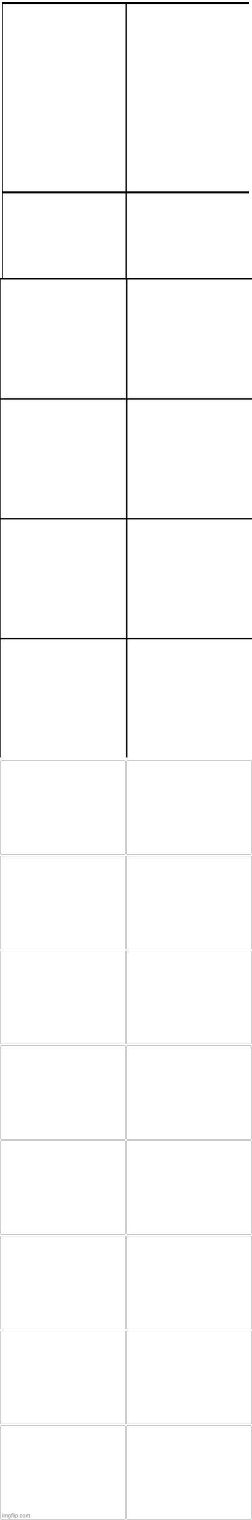 24 comic panel Blank Meme Template