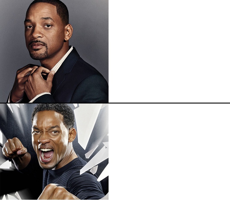 Will Smith Meme Blank Template Imgflip