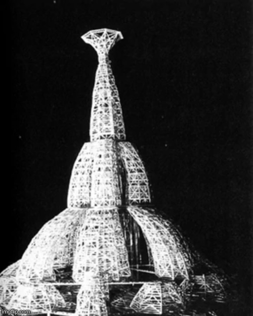 this piece of shit (the tokyo tower of babel) was meant to be 10KM HIGH | made w/ Imgflip meme maker