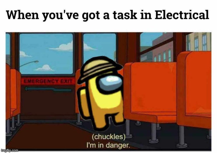 Amount is | image tagged in among us,electrical | made w/ Imgflip meme maker