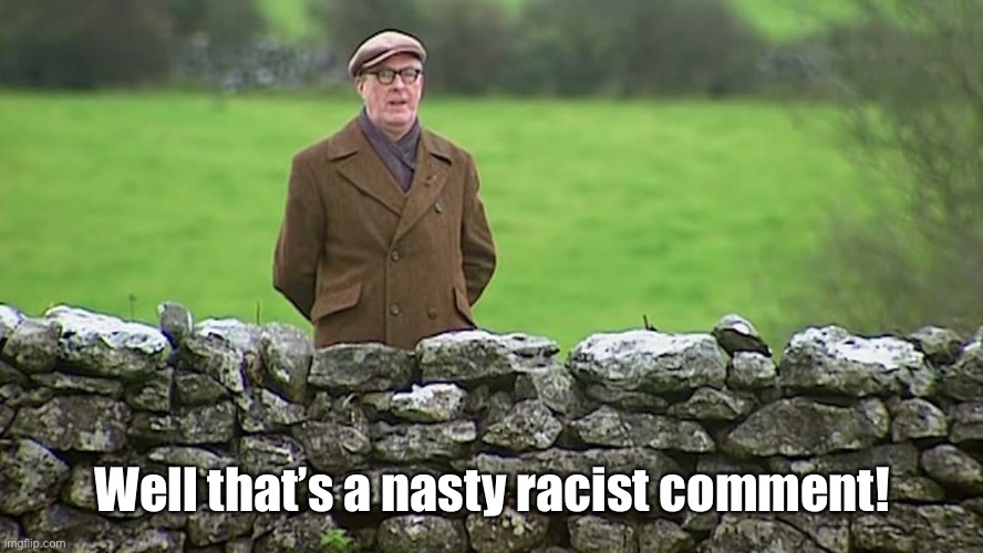 Racist father Ted | Well that’s a nasty racist comment! | image tagged in racist father ted | made w/ Imgflip meme maker