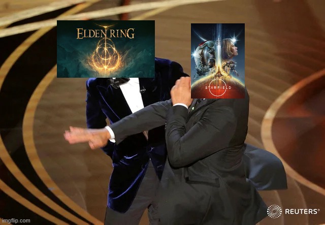 Will Smith punching Chris Rock | image tagged in will smith punching chris rock,gaming | made w/ Imgflip meme maker