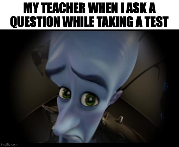 they dont help! | MY TEACHER WHEN I ASK A QUESTION WHILE TAKING A TEST | image tagged in no b es,funny,memes,fun,teacher,school | made w/ Imgflip meme maker