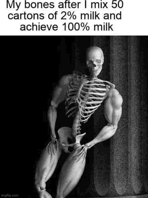 Chad Skeleton | image tagged in milk carton | made w/ Imgflip meme maker