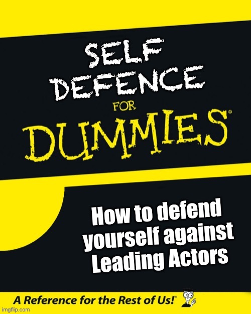 Self Defence for Dummies | image tagged in self defence,chris rock,will smith,for dummies,book,funny | made w/ Imgflip meme maker
