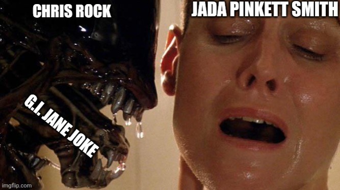 Jada Pinkett | image tagged in the oscars | made w/ Imgflip meme maker