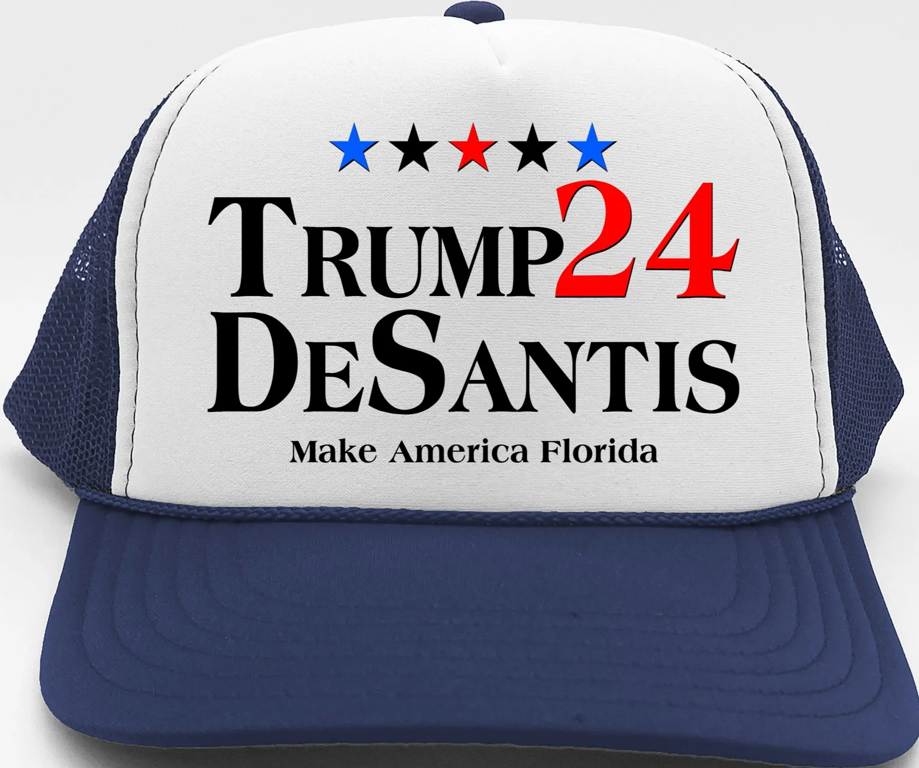 High Quality Trump DeSantis Hat Blank Meme Template