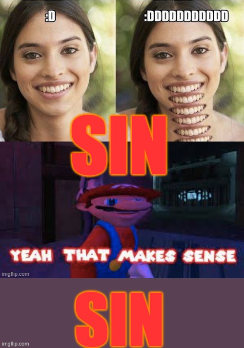 SIN SIN | made w/ Imgflip meme maker