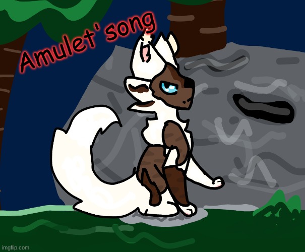 Another Oc of mine! | Amulet'song | image tagged in warrior cats | made w/ Imgflip meme maker