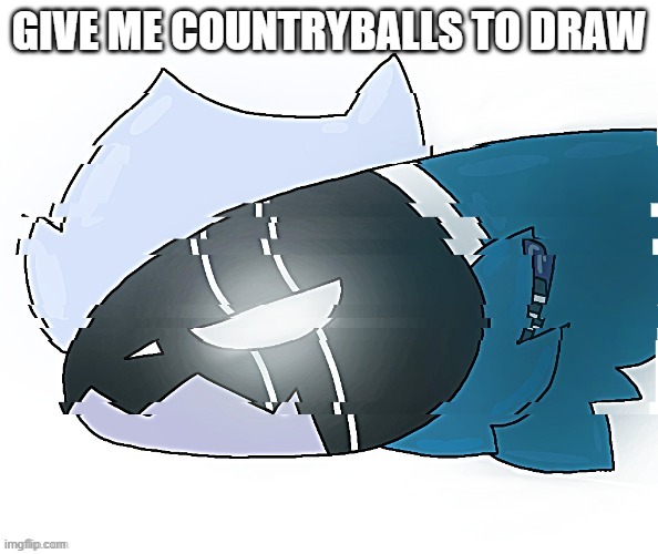 Elais but drawn by StrawberryMxnt | GIVE ME COUNTRYBALLS TO DRAW | image tagged in elais but drawn by strawberrymxnt | made w/ Imgflip meme maker