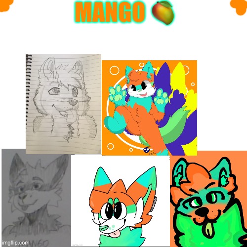 More art of mango! (For now) | MANGO 🥭 | image tagged in mango,fursona | made w/ Imgflip meme maker