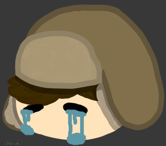 he cry | made w/ Imgflip meme maker