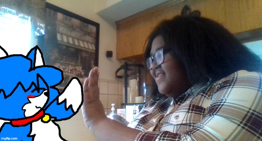 A throwback of zizi's drawing | made w/ Imgflip meme maker