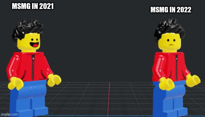 MSMG IN 2022; MSMG IN 2021 | made w/ Imgflip meme maker