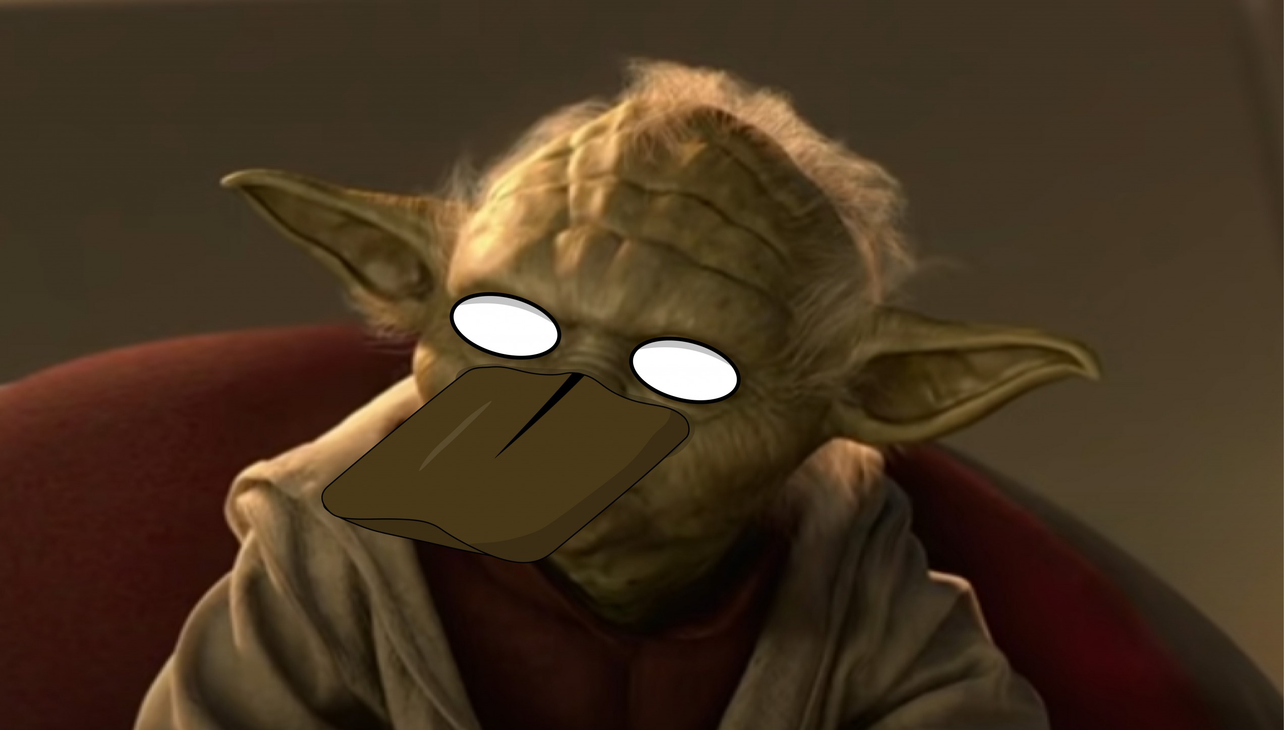 Yoda Wassie Blank Meme Template