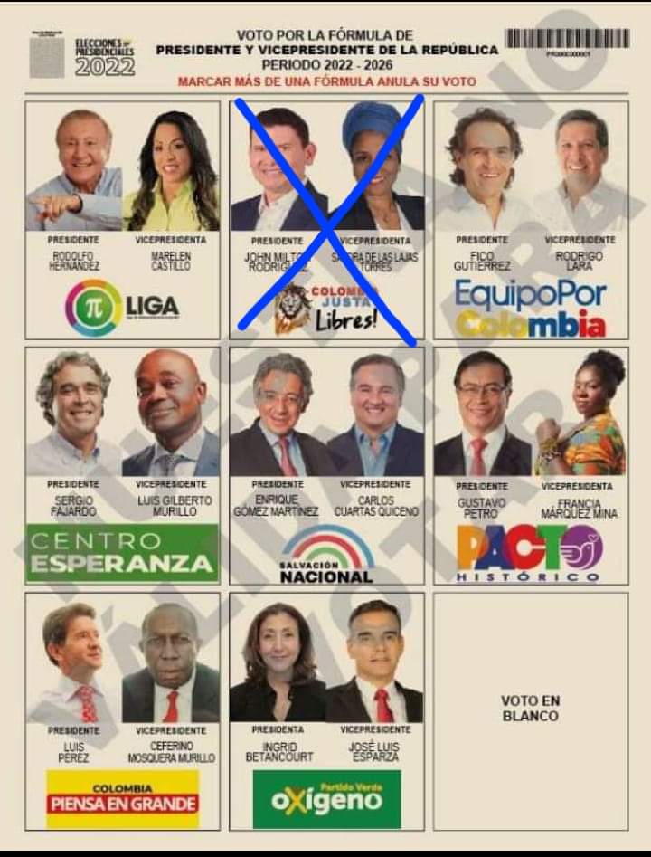 Mi voto Blank Meme Template