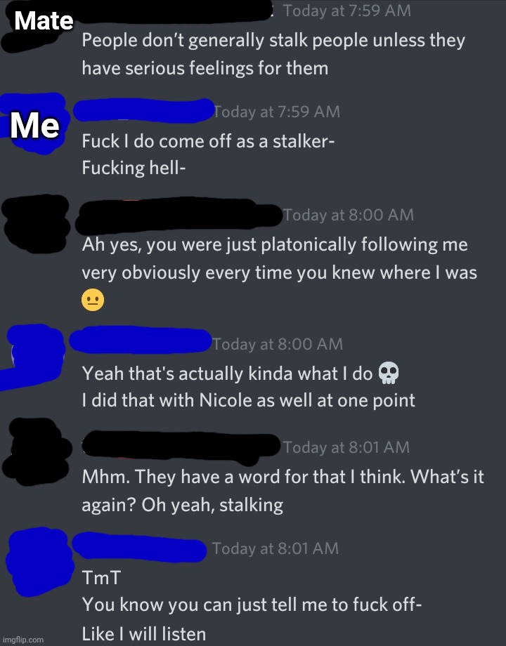 Mate; Me | made w/ Imgflip meme maker