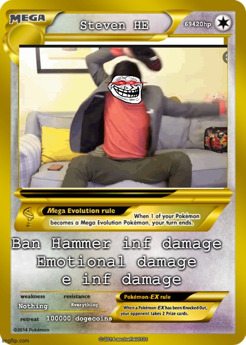 Pokemon card meme Imgflip