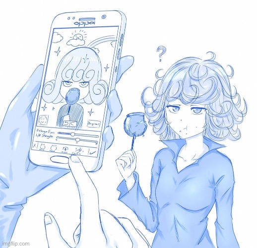 Even with the Oppai filter, tatsumaki can never have big booba | made w/ Imgflip meme maker