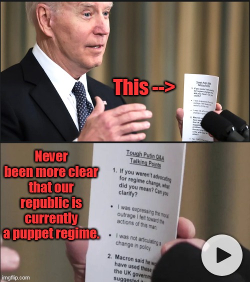 Pretty sure this is grounds for impeachment. | This -->; Never been more clear that our republic is currently a puppet regime. | image tagged in biden,communist puppet,democrats,liberals,left,china | made w/ Imgflip meme maker