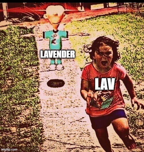 Sheen T-pose | LAVENDER; LAV | image tagged in sheen t-pose | made w/ Imgflip meme maker