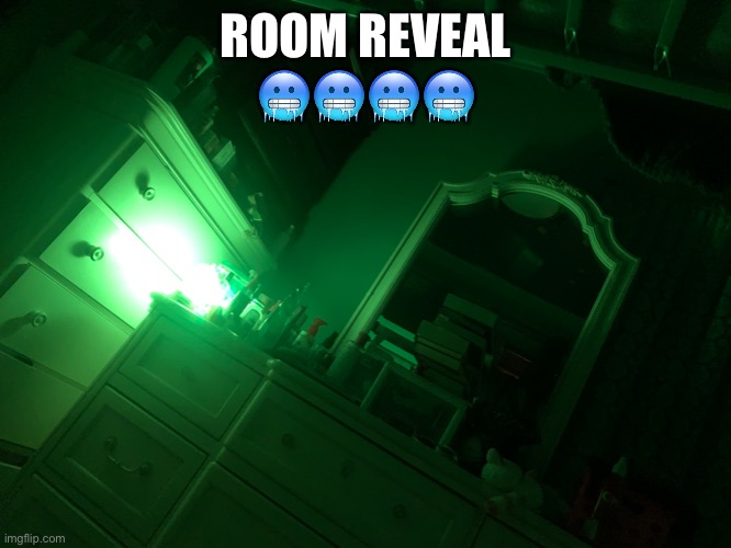 ROOM REVEAL
🥶🥶🥶🥶 | made w/ Imgflip meme maker