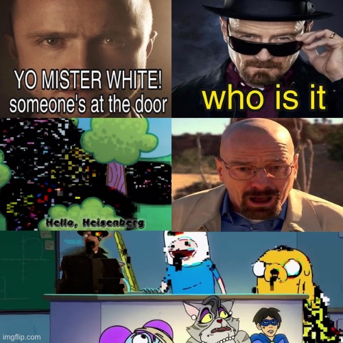 Mr white LOOK OUT! | made w/ Imgflip meme maker