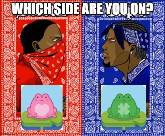 Again | WHICH SIDE ARE YOU ON? | image tagged in which side are you on,hard desicion | made w/ Imgflip meme maker