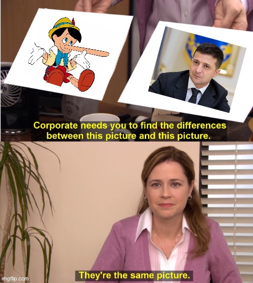 Zelensky would cover the planet with wood | image tagged in memes,they're the same picture | made w/ Imgflip meme maker