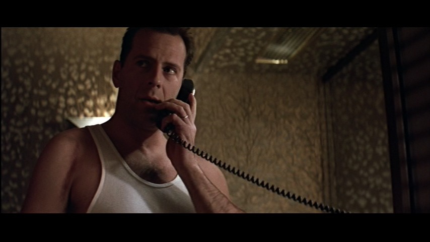 High Quality John McClane Phone Blank Meme Template