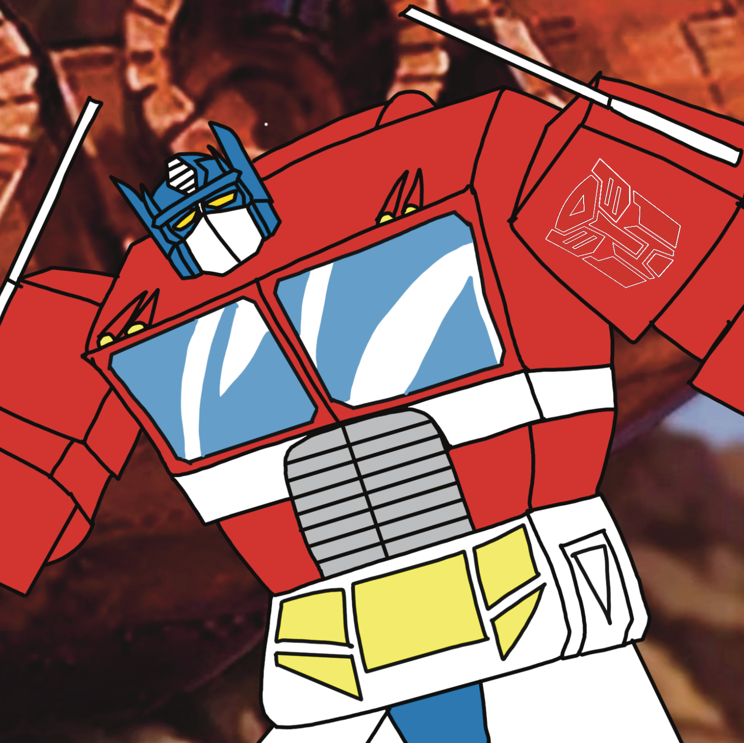 High Quality AUTOBOTS WE MUST COMMIT TAX FRAUD Blank Meme Template