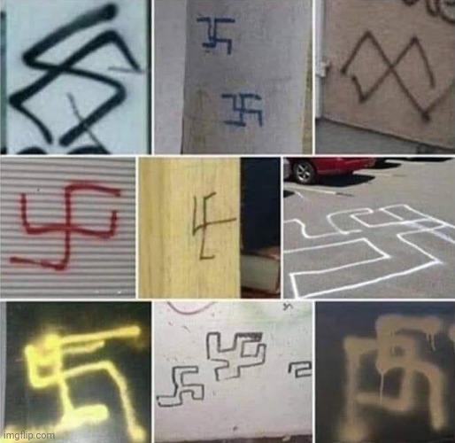 Art of failed swastikas | made w/ Imgflip meme maker