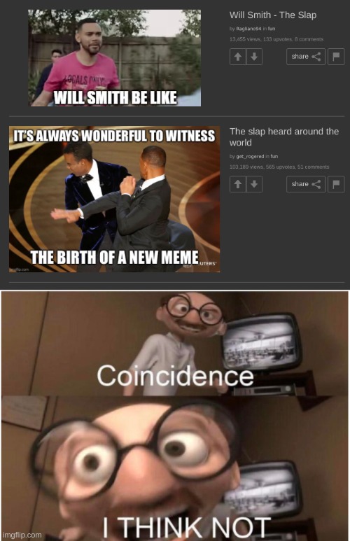 hm | image tagged in coincidence i think not | made w/ Imgflip meme maker