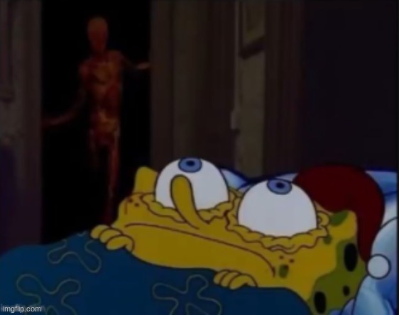 spongebob trying to sleep | image tagged in spongebob trying to sleep | made w/ Imgflip meme maker