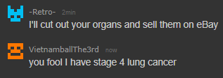 High Quality you fool I have stage 4 lung cancer Blank Meme Template