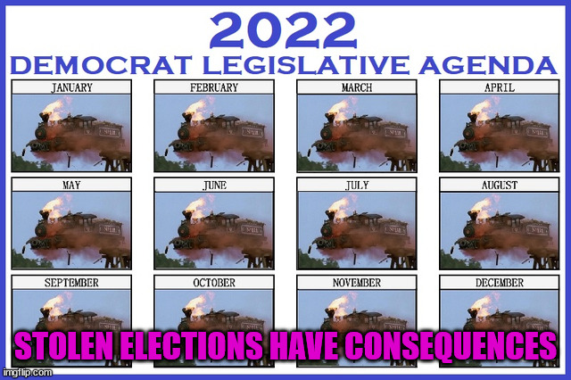 STOLEN ELECTIONS HAVE CONSEQUENCES | made w/ Imgflip meme maker