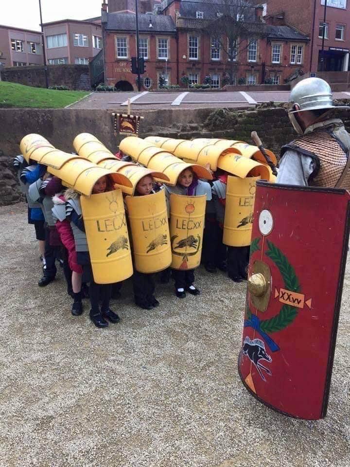 High Quality Kids in Roman legion Blank Meme Template