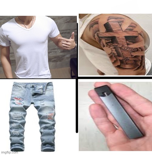 The Hip Youth Pastor Starter Pack | image tagged in memes,blank starter pack | made w/ Imgflip meme maker