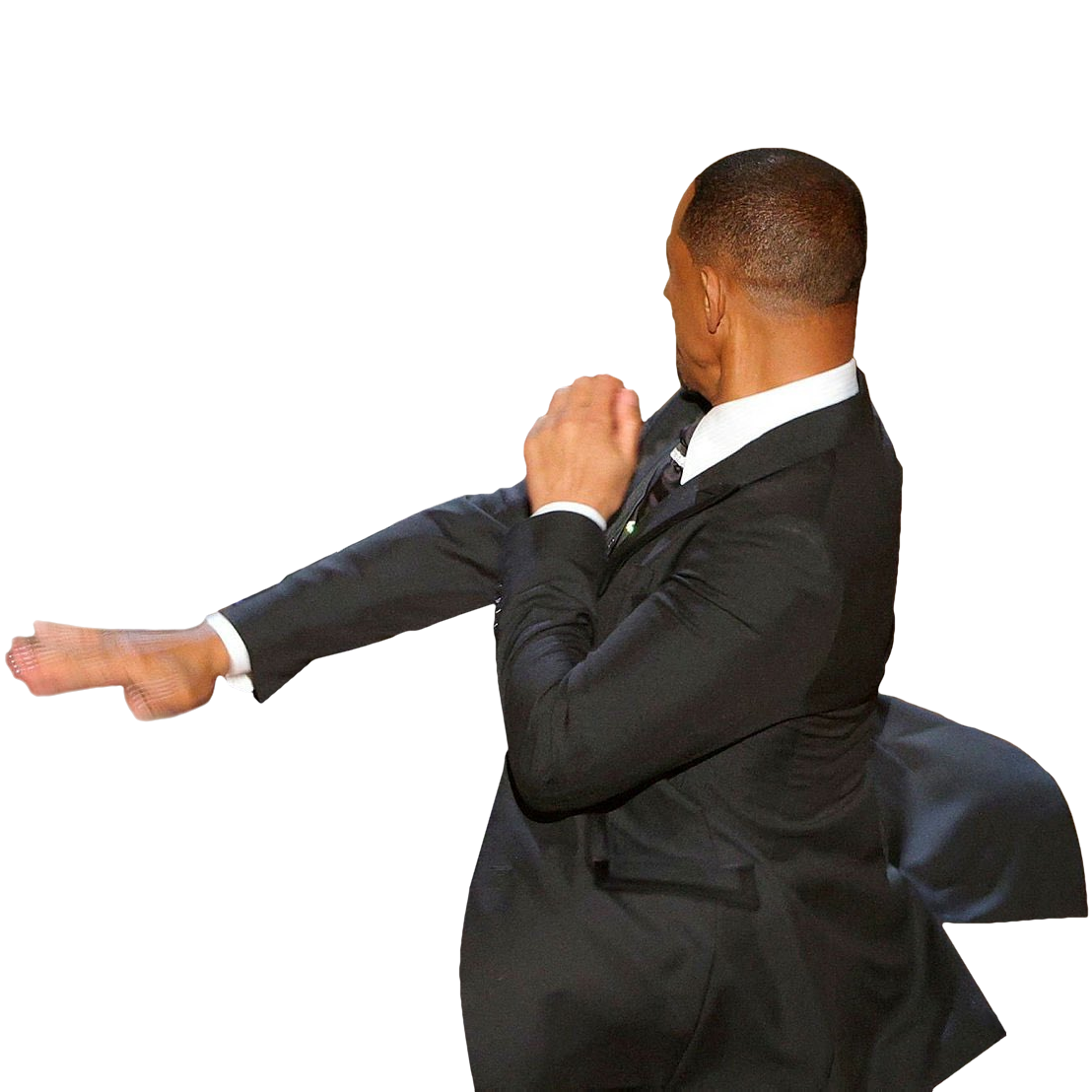 High Quality Will Smith Slap Transparent Blank Meme Template