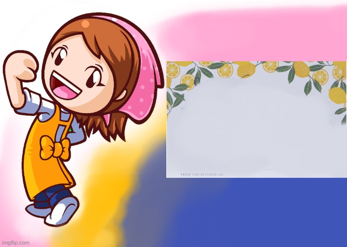 How wants a cooking mama announcement temp, add your flag | image tagged in cooking mama,add your flag | made w/ Imgflip meme maker