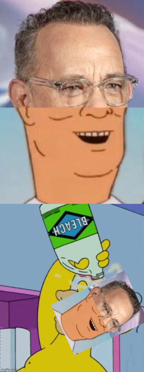 WhoAmI tribute | image tagged in homer bleaching eyes,king of the hill,homer simpson,the simpsons | made w/ Imgflip meme maker
