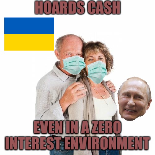 scumbag baby boomers | HOARDS CASH; EVEN IN A ZERO INTEREST ENVIRONMENT | image tagged in scumbag baby boomers,greed,bad memes,hoarding,hoarders,boomers | made w/ Imgflip meme maker