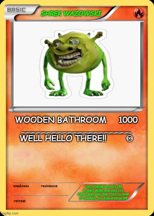 Shrek meme | Greeting Card