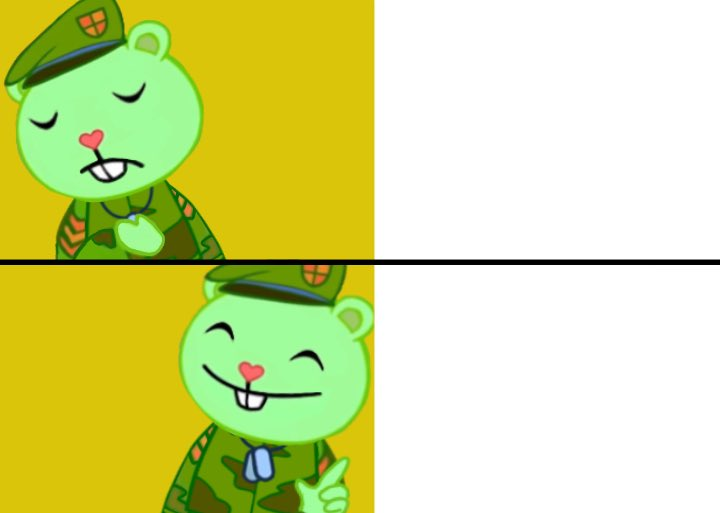 Drake Meme(Flippy Version) Blank Meme Template