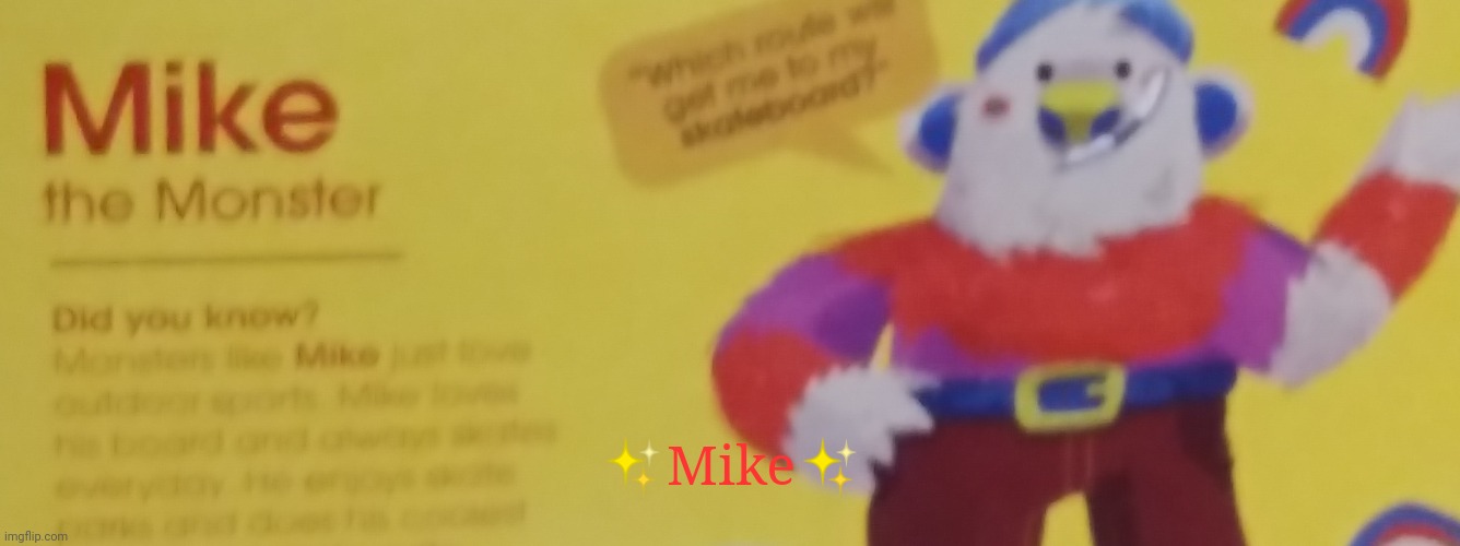 ✨Mike✨ | made w/ Imgflip meme maker