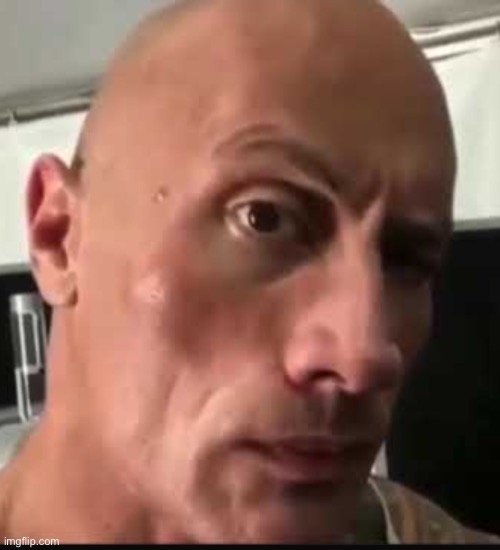 Dwayne Johnson eyebrow raise | image tagged in dwayne johnson eyebrow raise | made w/ Imgflip meme maker