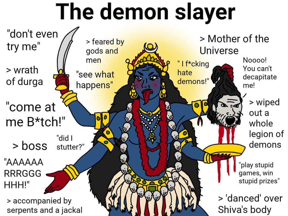 The demon slayer Blank Meme Template