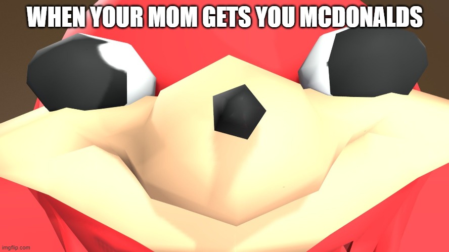 yessir | WHEN YOUR MOM GETS YOU MCDONALDS | image tagged in maybe don't view nsfw | made w/ Imgflip meme maker