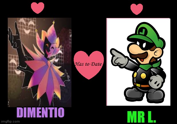 No. Bad. It's time to stop | MR L. DIMENTIO | image tagged in luigi,mr l,shipping,nintendo | made w/ Imgflip meme maker